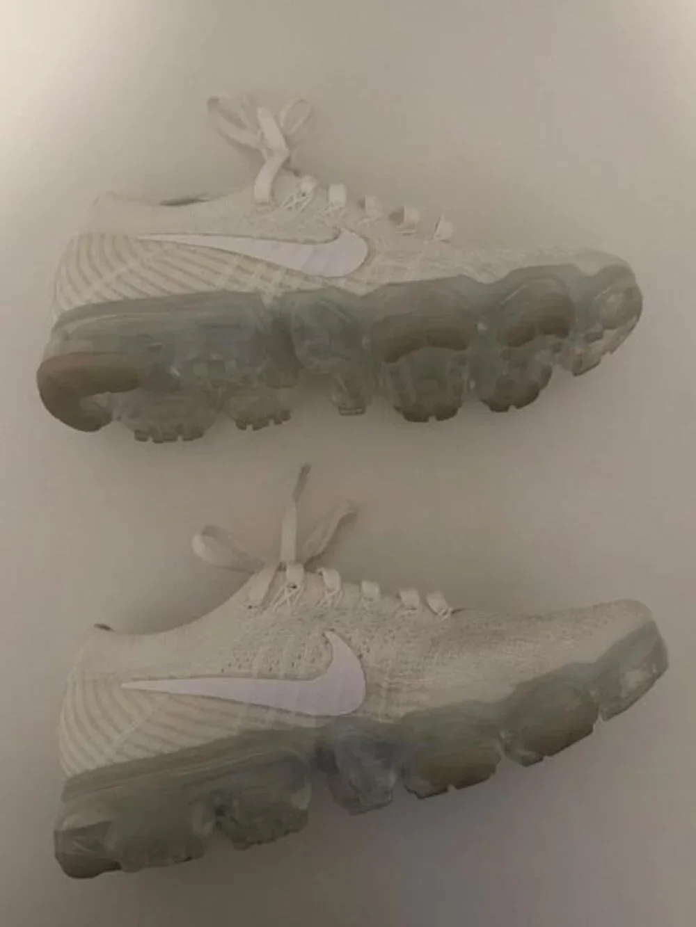 Nike Air Vapormax Flyknit 3 white sneakers #vapormax